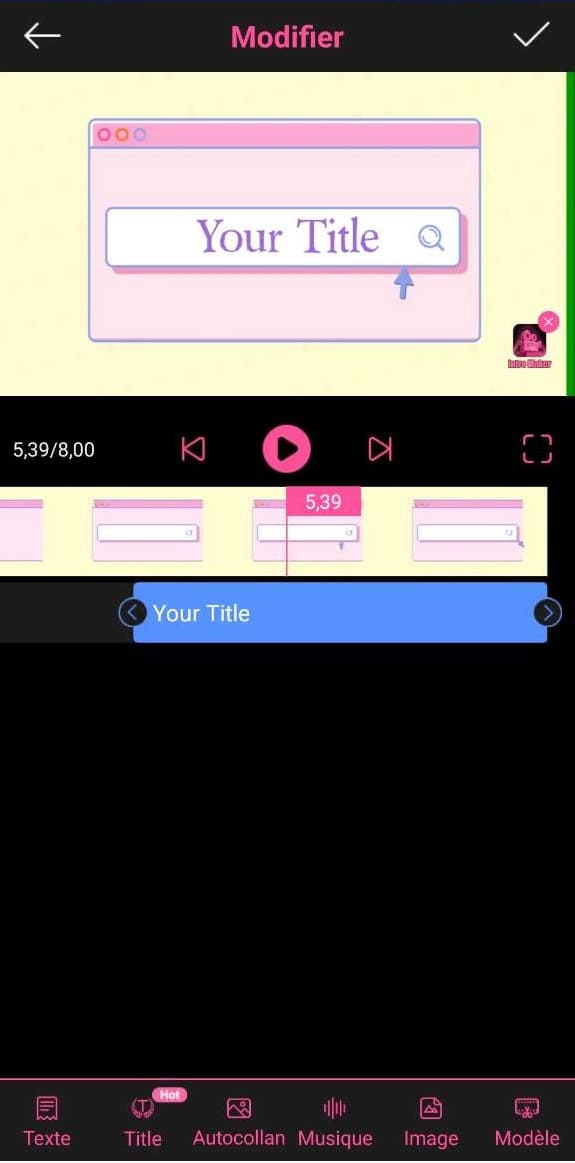 intro maker app