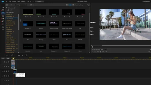 PowerDirector - Copy, Paste and Insert the Template Throughout Your Video
