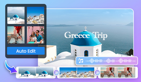 PowerDirector - creation automatique diaporama