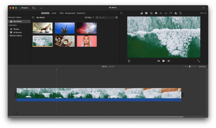 iMovie le meilleur logiciel de montage vidéo sur Mac pour utilisateurs occasionnels