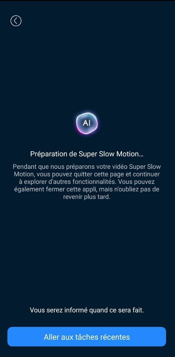 créer un super ralenti avec l'appli PowerDirector