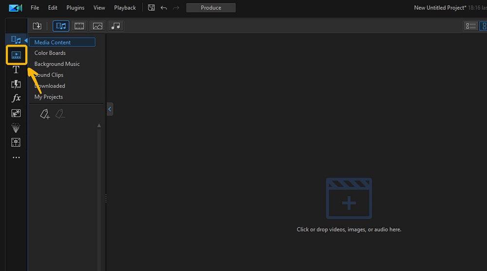 PhotoDirecter - Intro Video Room