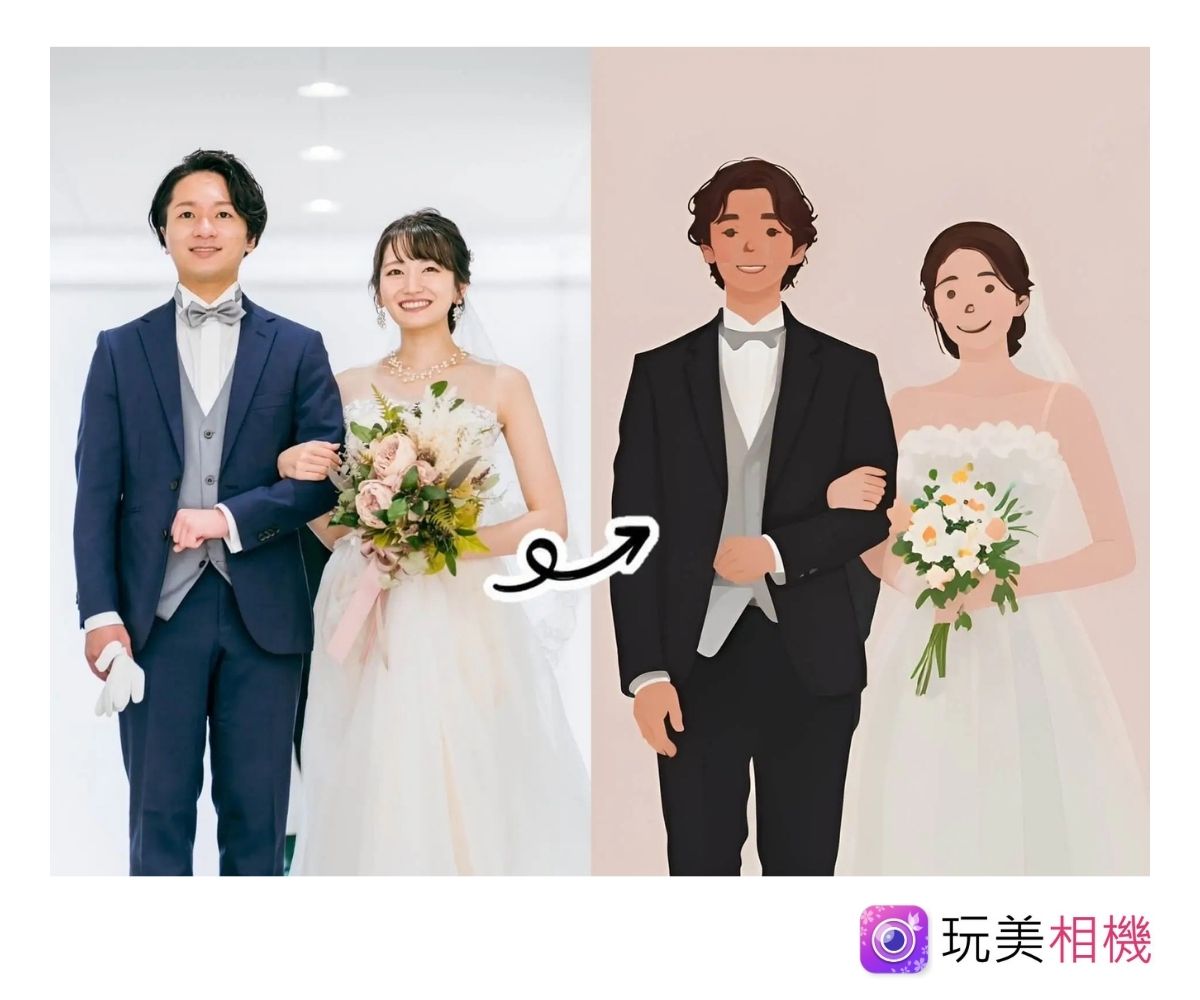 Cartoon YourSelf Before After