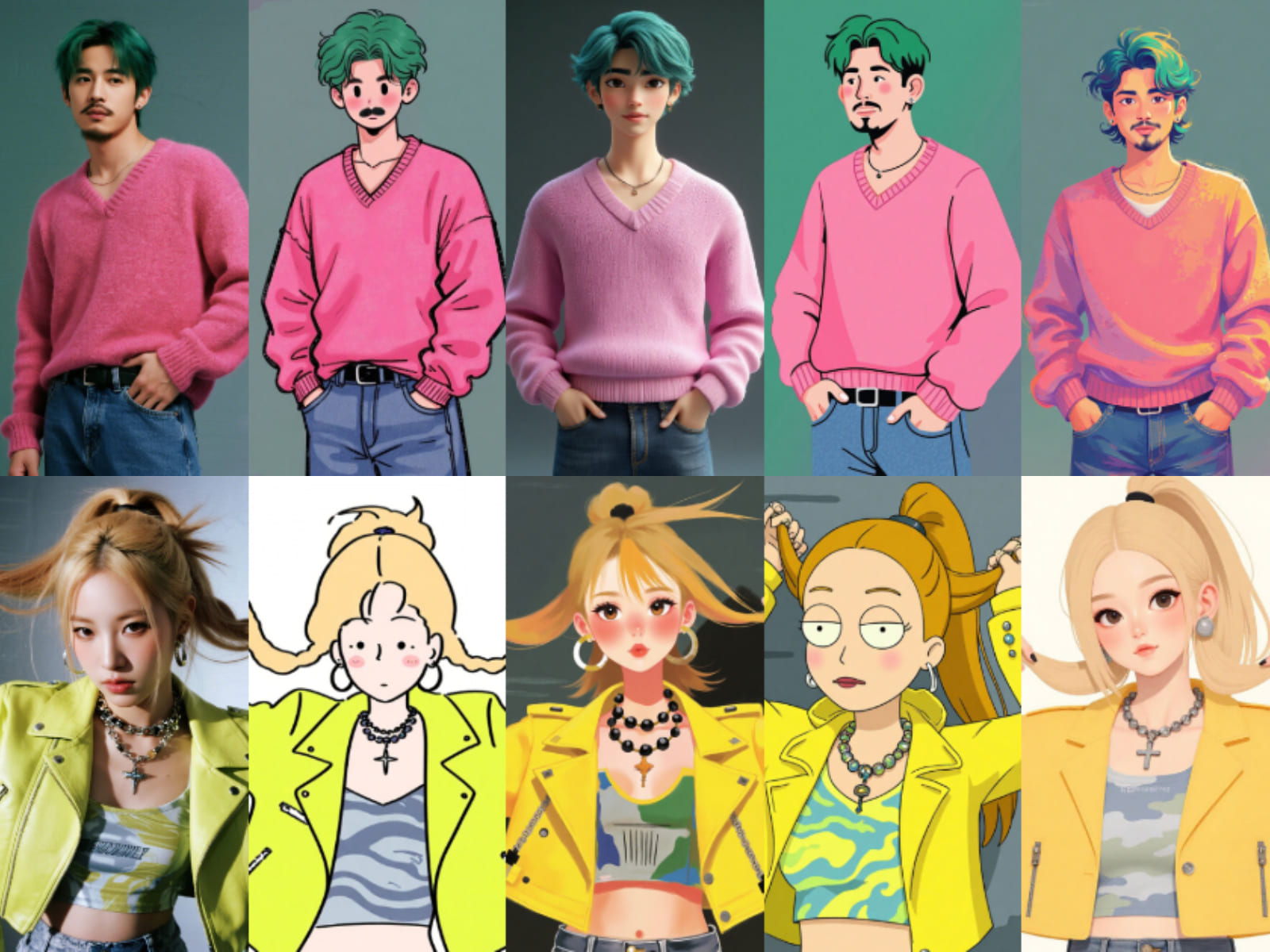 照片轉卡通風格