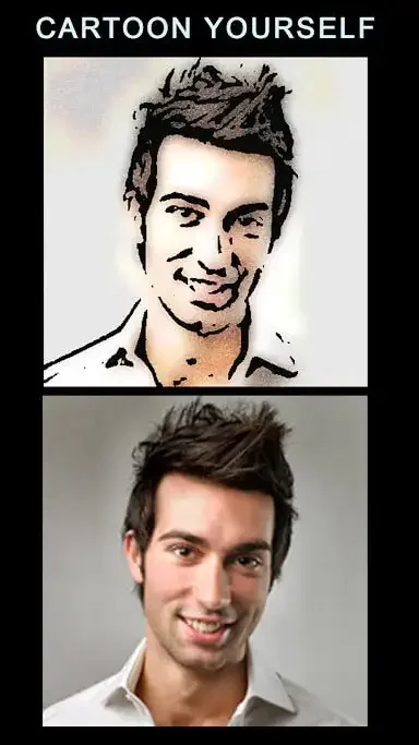 Cartoon YourSelf Before After