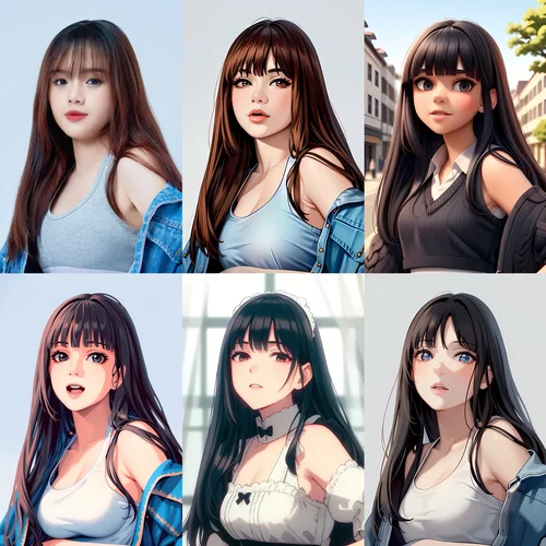 AI照片卡通化範例