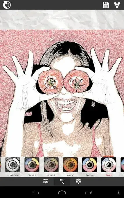 Sketch Me! Sketch & Cartoon Interface