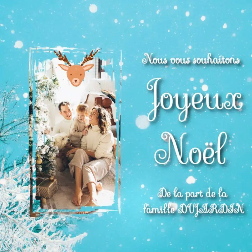resultat final invitation de noel avec Promeo