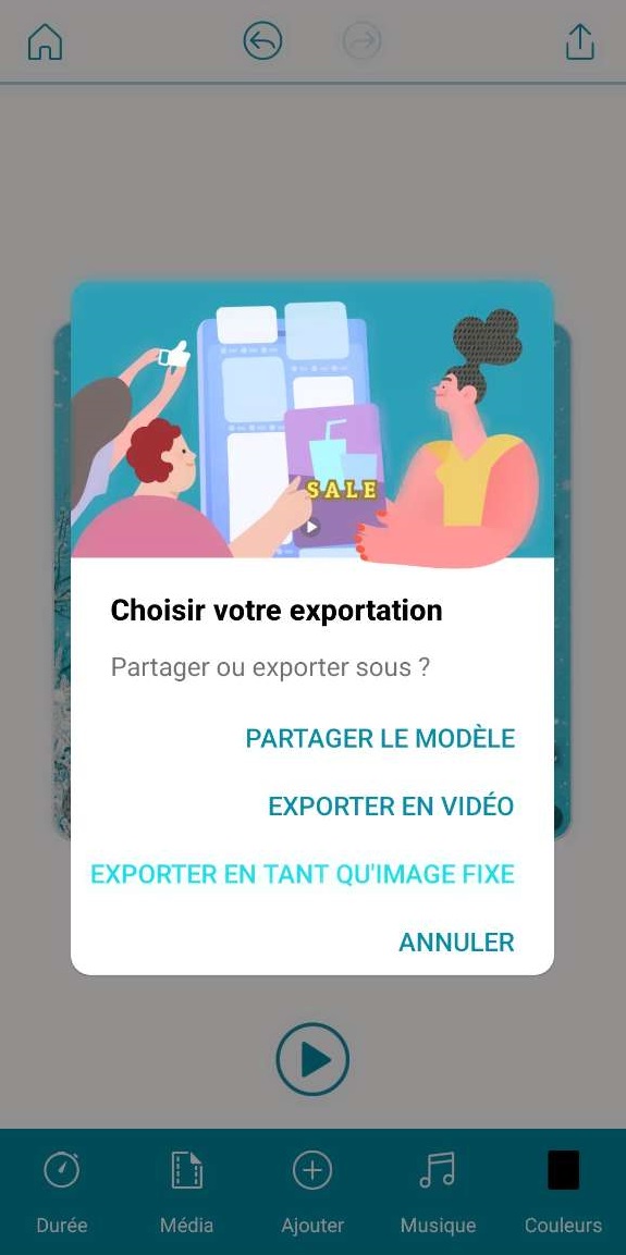 Promeo - exporter image fixe