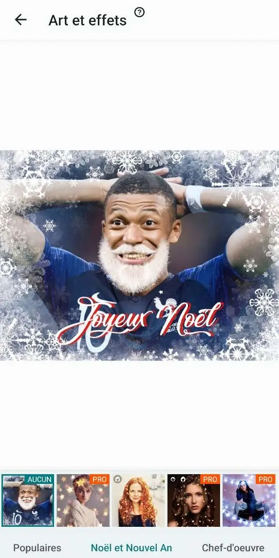 Cadres de Noël Photo