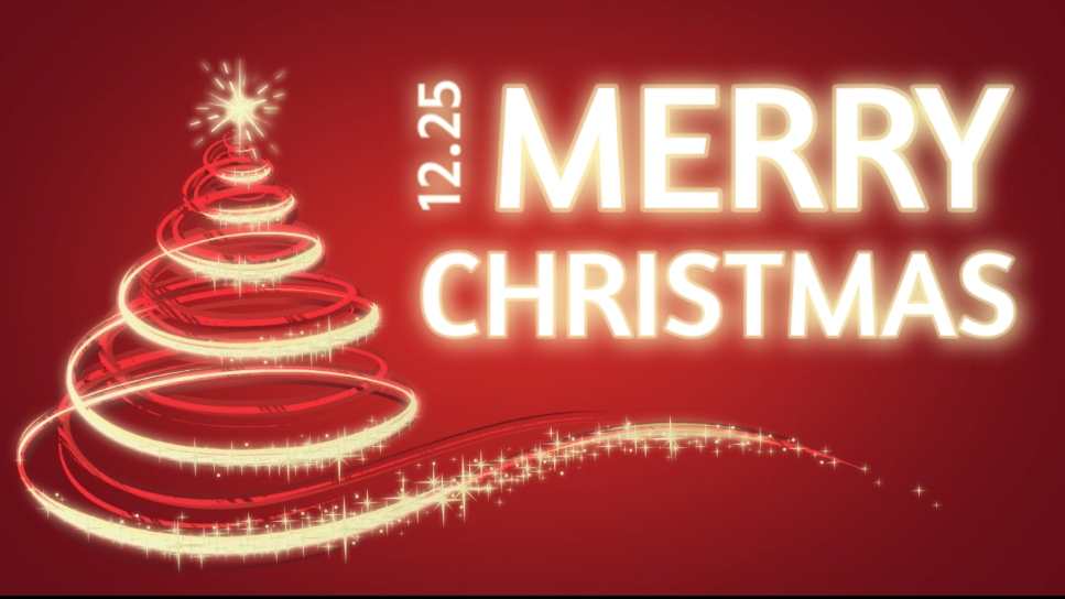 Promeo - modèle de carte de noël