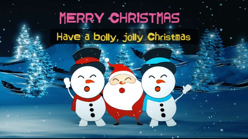 Promeo - modèle de carte de noël