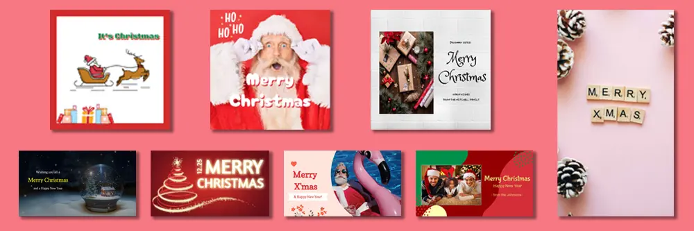 Les meilleurs modèles gratuits de carte de Noël en 2025