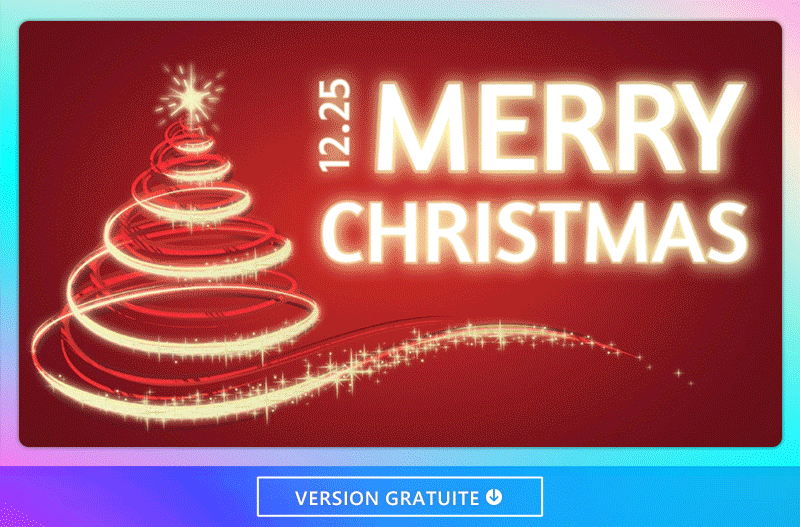 Promeo - modèles de carte de noel