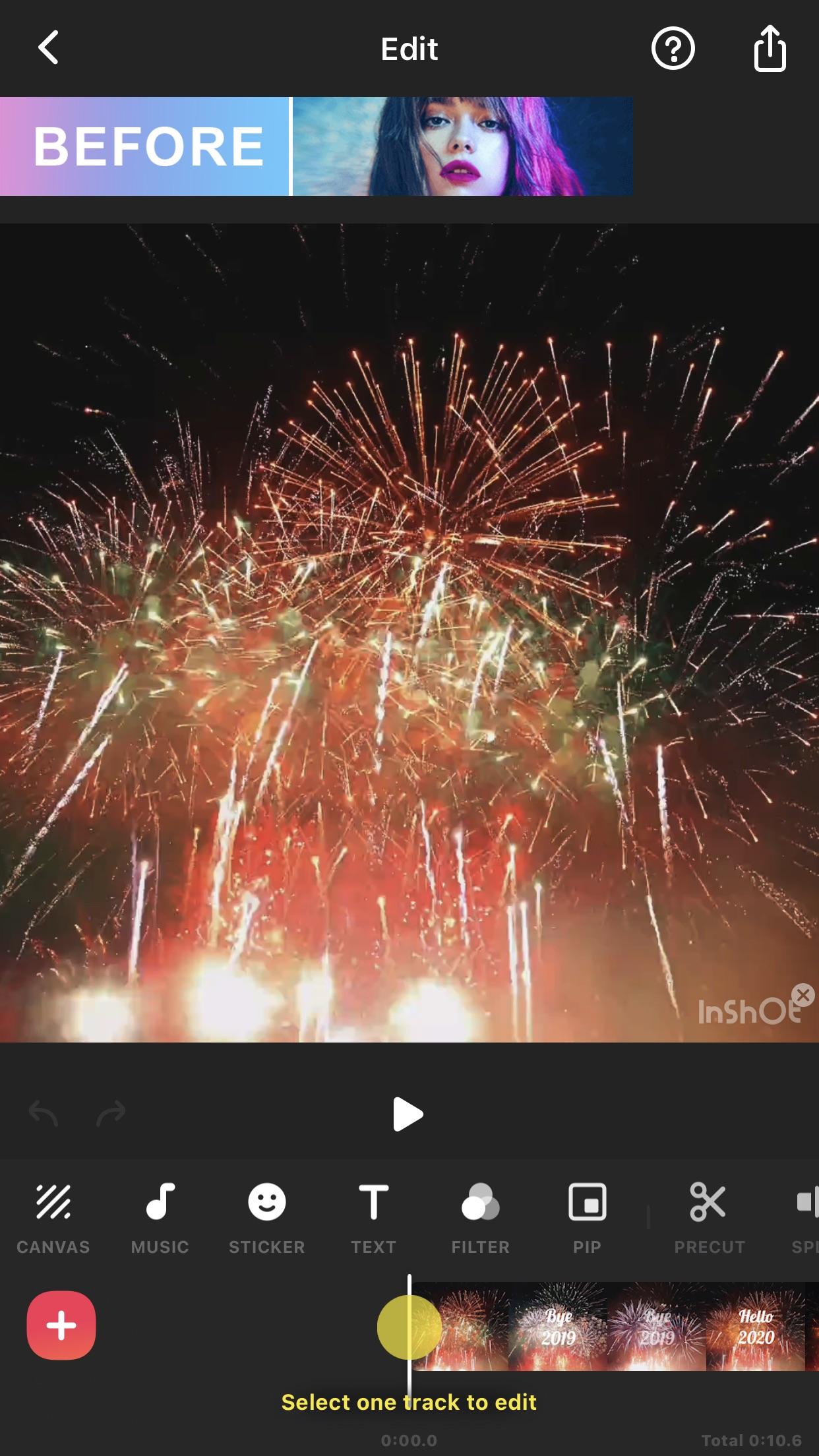 동영상 편집 어플 - 인샷