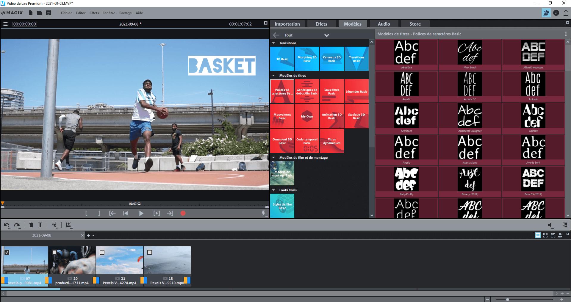 Magix-Movie-Edit-Pro-Interface