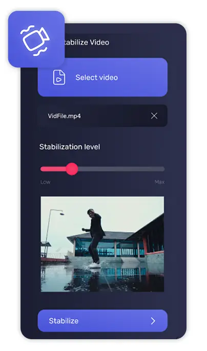 Video Stabilizer Interface