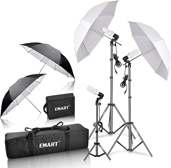 Emart 600W Photography Photo Video Portrait Studio