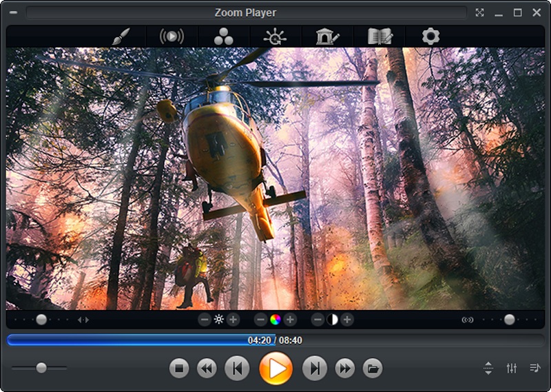 Zoom Player Interface 