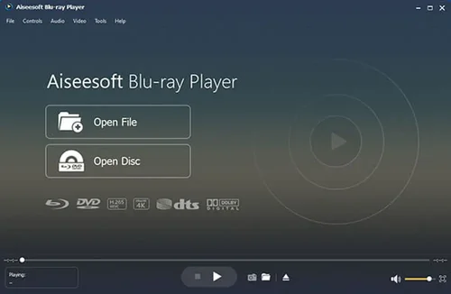 Aiseesoft Blu-ray Player Interface