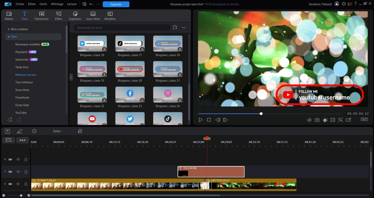 PowerDirector - Meilleure alternative à Windows Movie Maker pour tout utilisateur