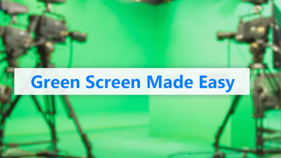 How to Make and Use a Green Screen the Easy Way