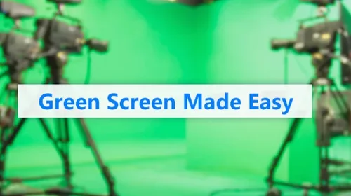 How to Make and Use a Green Screen the Easy Way