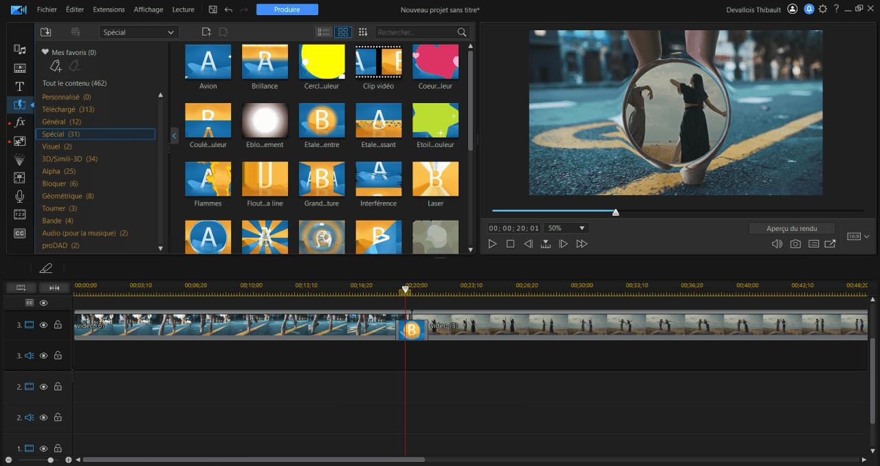 ajouter de la musique de fond sur powerdirector