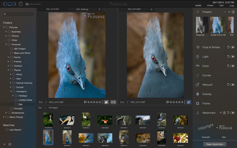Picktorial Interface