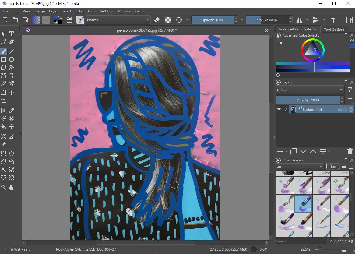 Krita Interface