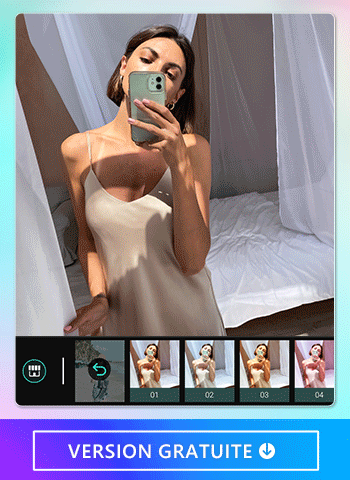 Utilisez un filtre avec l'application de retouche photo PhotoDirector