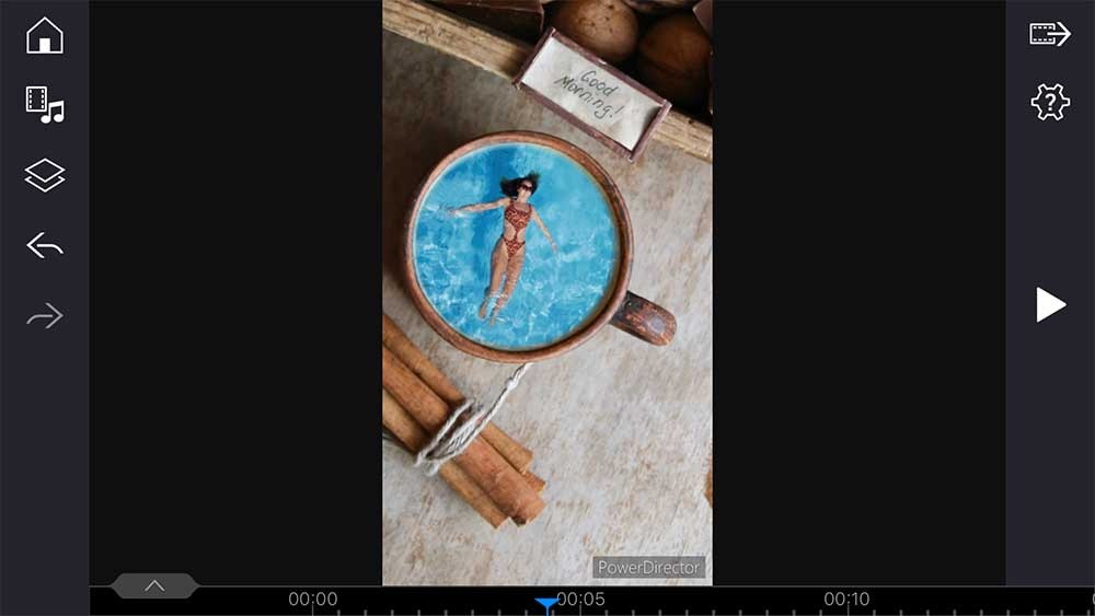 PowerDirector App Interface