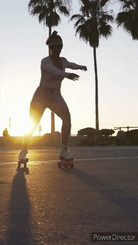 faire un ralenti pour instagram avec l'app powerdirector