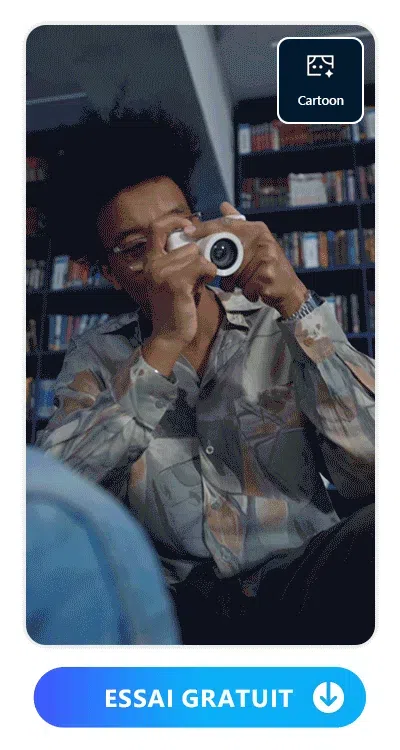 des videos personnalises avec les images cles de l'app powerdirector pour Instagram