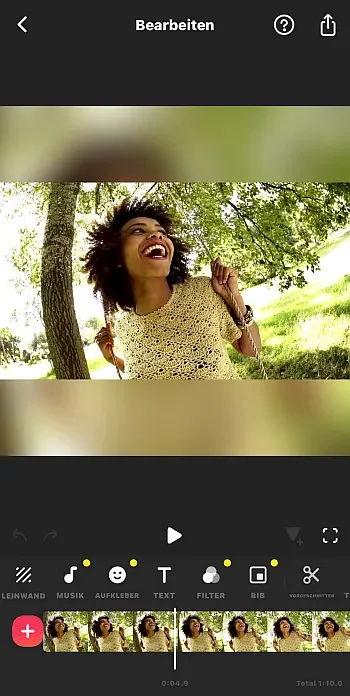 Videos zusammenschneiden mit InVideo