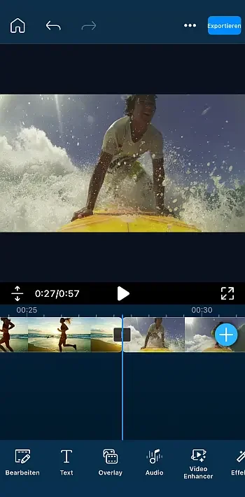 Videos zusammenschneiden mit der PowerDirector App