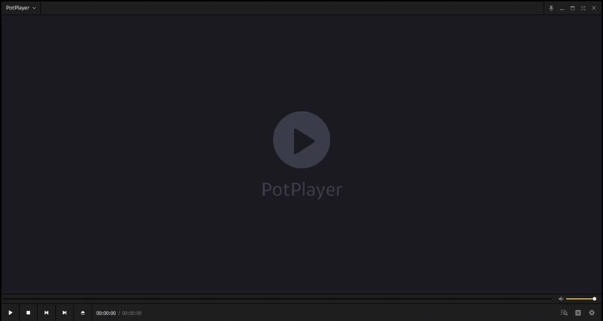 PotPlayer interface
