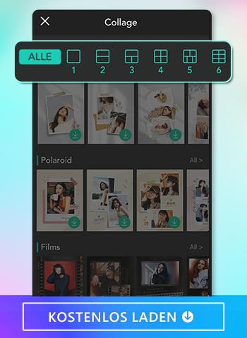 PhotoDirector - Bilder zusammenfügen