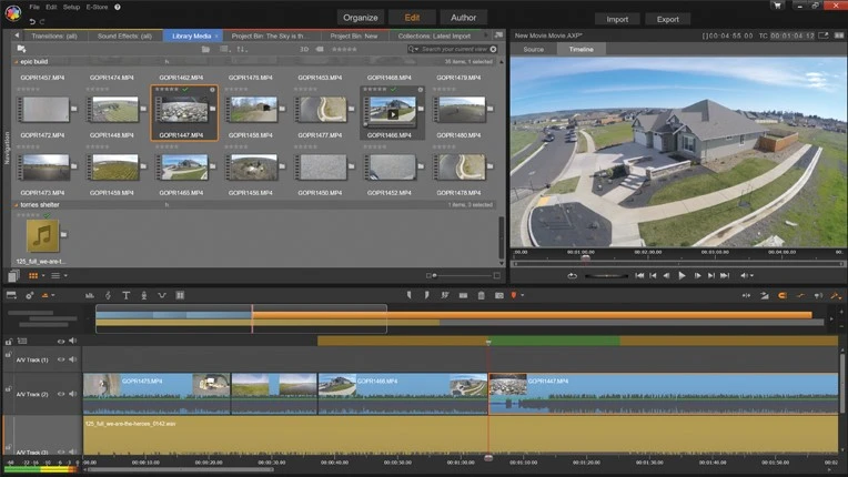 Pinnacle Studio Ultimate Interface