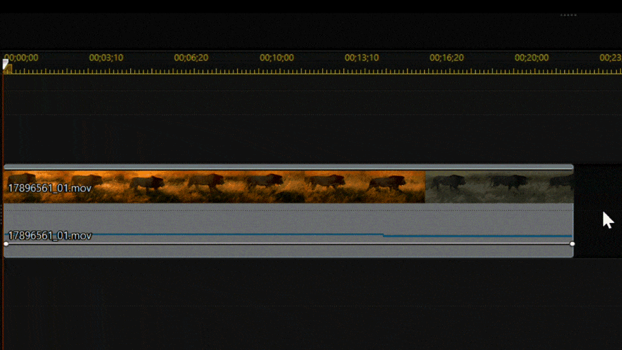 couper une video avec powerdirector