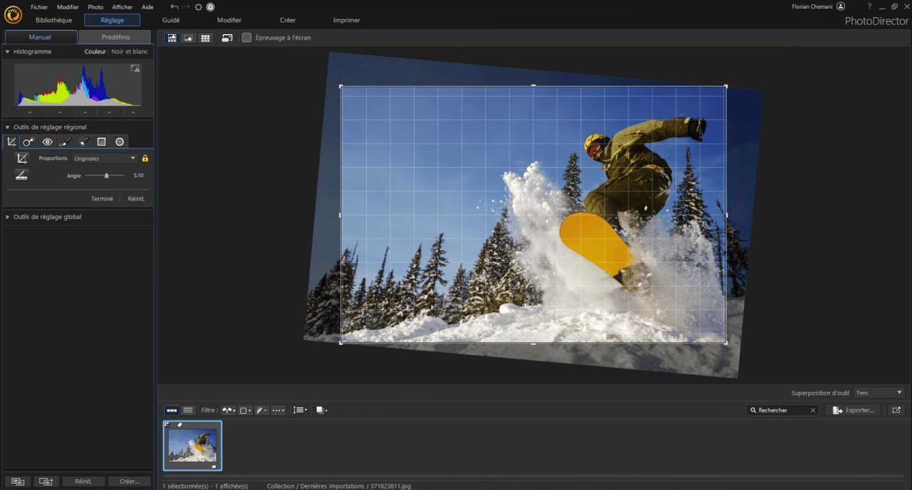 PhotoDirector - tutoriel