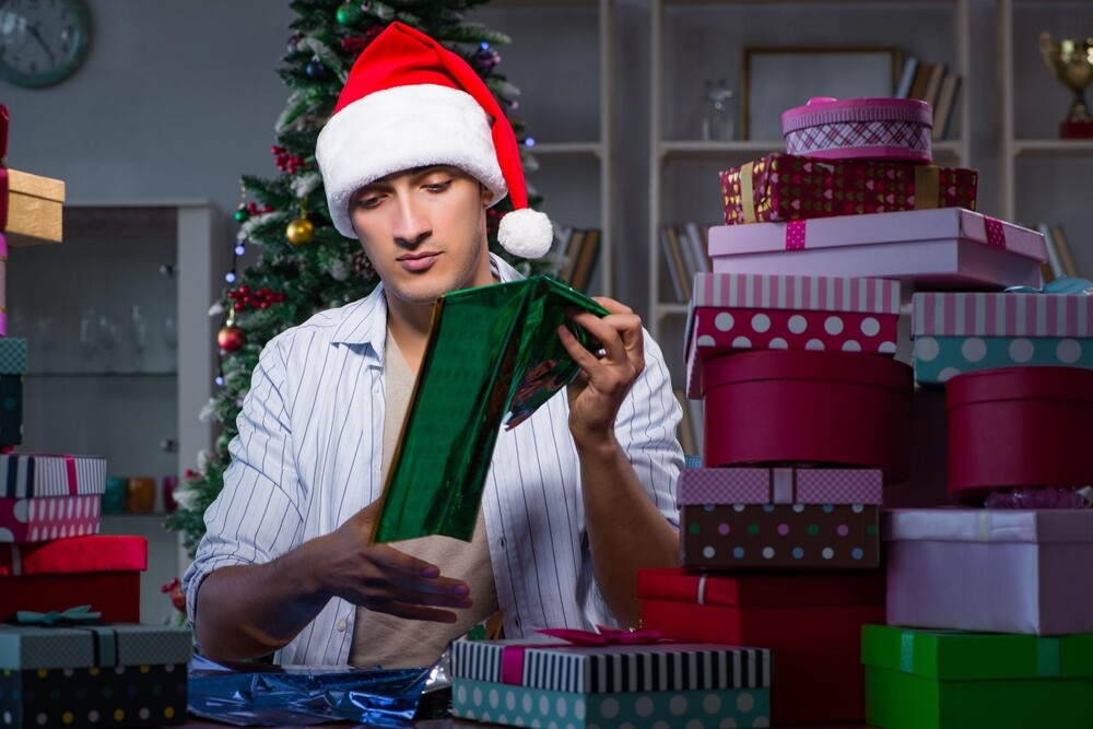 Wrapping Christmas Presents