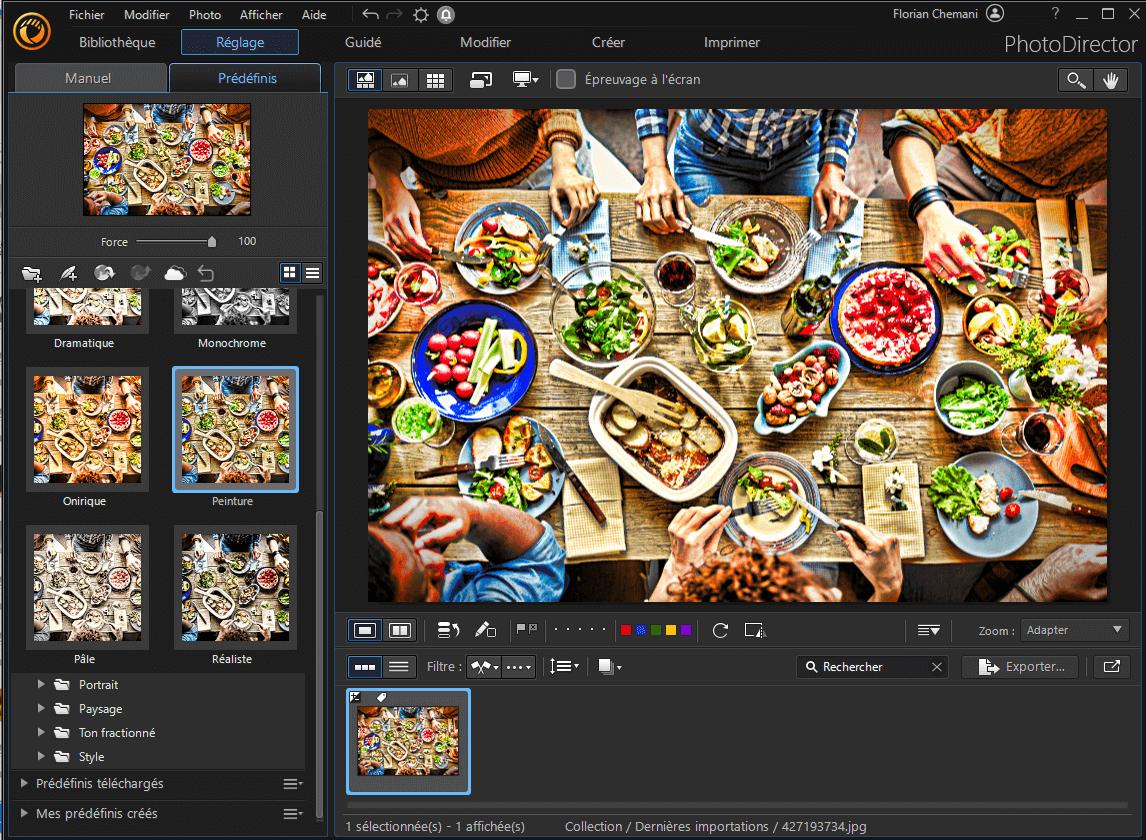 PhotoDirecter - Filtre photo