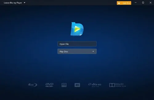 Leawo Blu-ray Player interface