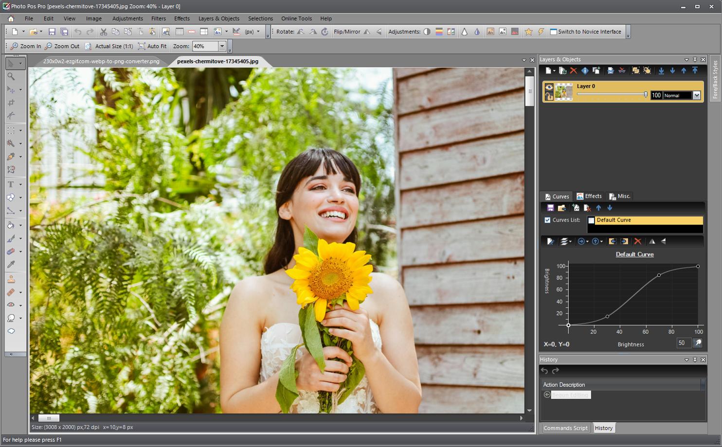 Photo Pos Pro interface
