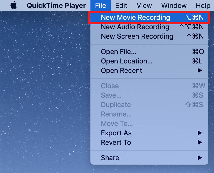 How to use QuickTime to Record iPhone- Step 1