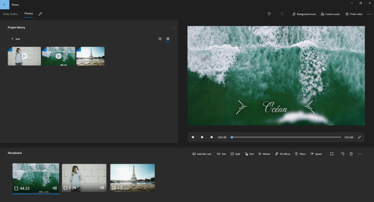 Windows Movie Maker (Photos)