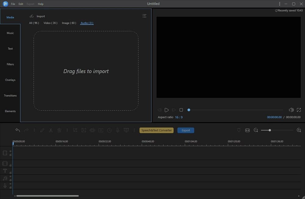 EaseUS Video Editor interface