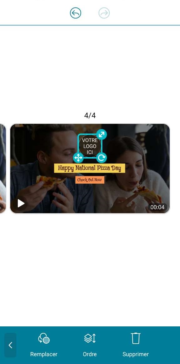 Promeo App - ajouter logo