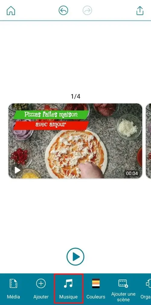 Promeo App - ajouter-musique